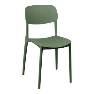 Garden chair Berdian in olive green color 38X49X79CM