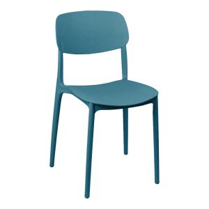 Garden chair Berdian in blue color 38X49X79CM