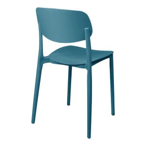 Garden chair Berdian in blue color 38X49X79CM