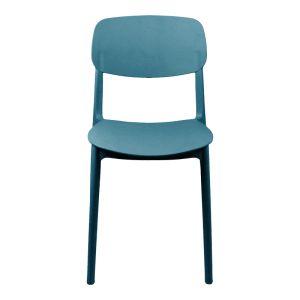 Garden chair Berdian in blue color 38X49X79CM