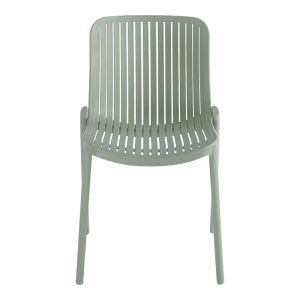 Teragi garden chair made of polypropylene with UV protection, mint color, 58X43.5X82CM