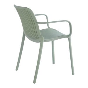 Garden chair Teragi, Pp, with Uv protection, mint, 59X57X82CM