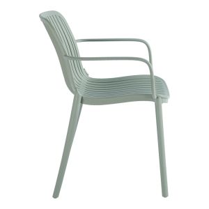 Garden chair Teragi, Pp, with Uv protection, mint, 59X57X82CM