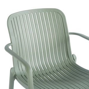 Garden chair Teragi, Pp, with Uv protection, mint, 59X57X82CM