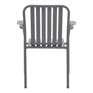 Garden Chair Vista, stackable, anthracite aluminum, 62X60X84 cm