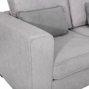 Двумесен диван Huelva бежов плат 181X93X86СМ