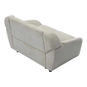 Двуместен диван Echono бежов плат 144X88X77СМ