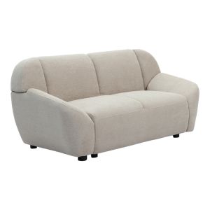 Двуместен диван Echono бежов плат 144X88X77СМ