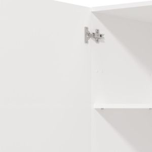 Kitchen cabinet Amelia Bd 60UR white-white glossy color 60X58X215CM