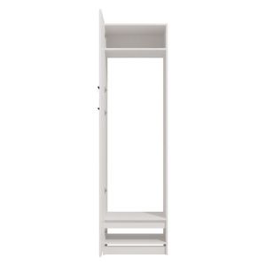 Kitchen cabinet Amelia BD60 Uf white-white glossy color 60X58X215CM
