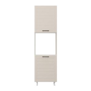 Kitchen cabinet Drina BD60 Ur white-sand glossy color 60X58X214CM