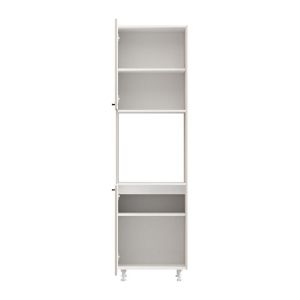 Kitchen cabinet Drina BD60 Ur white-sand glossy color 60X58X214CM