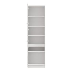 Kitchen cabinet Una BD60 Ur white-white glossy color 60X58X214CM