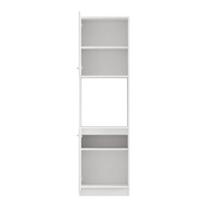 Kitchen cabinet Una BD60 Ur white-white glossy color 60X58X214CM