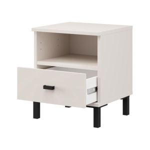 Нощно шкафче Salamis NO1F цвят кашмир 39X35X45СМ