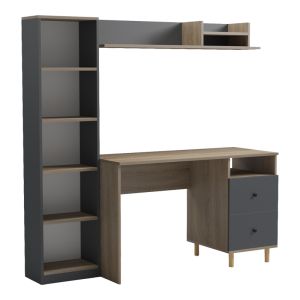 Офис модул Kontor Sonoma-anthacite 120X50X160СМ