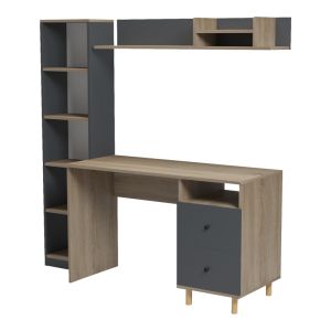 Офис модул Kontor Sonoma-anthacite 120X50X160СМ