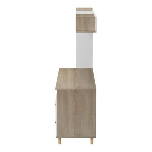 Офис модул Kontor Sonoma-white 160X50X162СМ