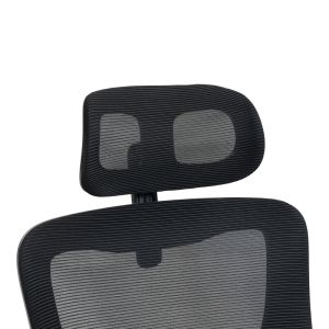 Офис стол Mainz Mesh черен цвят 50X60X112-122СМ