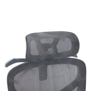 Офис стол Vigo Mesh, сив цвят, 52X70X118-124 см
