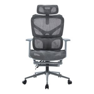 Офис стол Vigo Mesh, сив цвят, 52X70X118-124 см