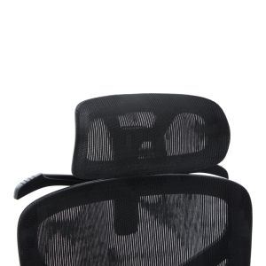 Офис стол Vigo Mesh, черен цвят, 52X70X118-124 см
