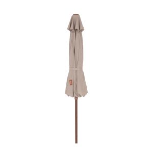 Professional umbrella 3X3M Gladell HM6603.02 beige acrylic - thermally transferred aluminum