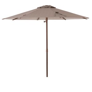 Professional umbrella 3X3M Gladell HM6603.02 beige acrylic - thermally transferred aluminum