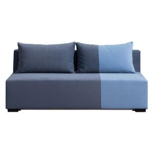 Разтегателен диван Mirello тъмносин със синьо 198X95X81СМ
