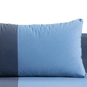 Разтегателен диван Mirello тъмносин със синьо 198X95X81СМ