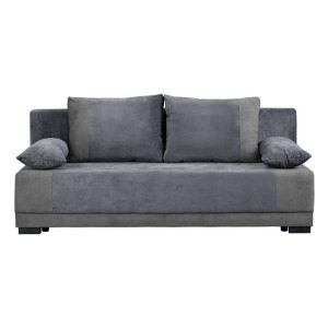 Разтегателен диван Quatro тъмносив 200X88X77СМ