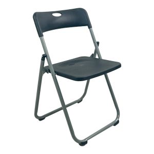 Folding chair Edison black 38X49X73CM