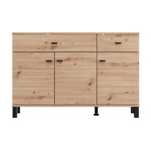 Скрин 115 3K2F3V цвят артисан дъб 116X35X78СМ