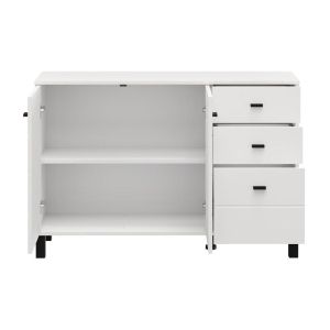 Скрин 115 3K3F2V бял цвят 116X35X78СМ