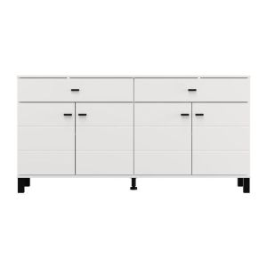 Скрин 154 4K2F4V бял цвят 154X35X78СМ