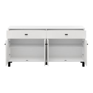 Скрин 154 4K2F4V бял цвят 154X35X78СМ