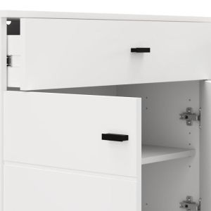 Скрин 154 4K2F4V бял цвят 154X35X78СМ