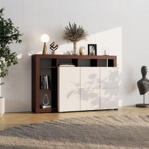 Скрин Argyll 154 3K3V Op кашмир с тъмен цвят дъб тейлър 155X40X100СМ