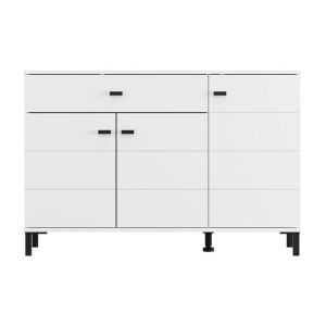 Скрин Salamis 115 3K1F3V бял цвят 116X35X78СМ