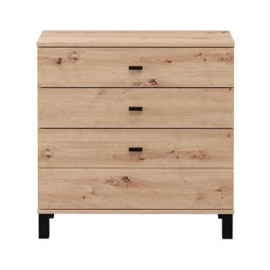 Скрин с чекмедже, бадем 77 3F, цвят артисан дъб 77X35X78СМ