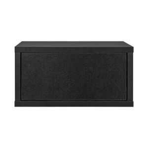 Стенно нощно шкафче Arbor черен цвят 39X34X20СМ
