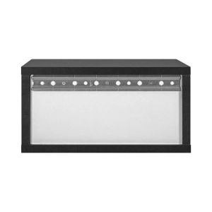 Стенно нощно шкафче Arbor черен цвят 39X34X20СМ