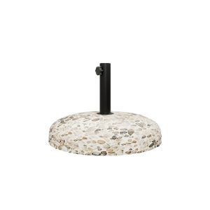 Nimbus mosaic cement umbrella stand 15kg φ35cm -umbrella base-with diameter 3.3-3.7 cm
