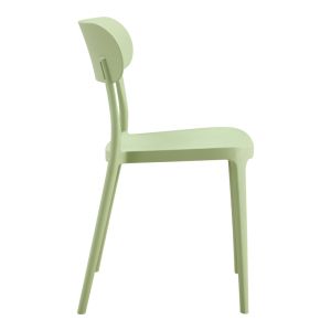 Amvroan chair with UV protection, Pp mint color 51X49X79.5CM