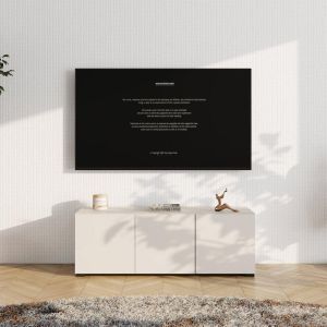 Тв шкаф Argyll Tv 115 3K 1F1V цвят кашмир 116X40X41СМ