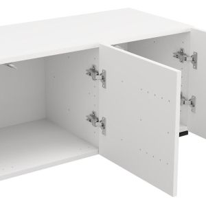 Тв шкаф Argyll Tv 115 3K3V бял цвят 116X40X41СМ