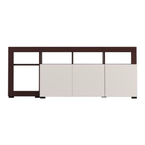 Тв шкаф Argyll Tv 154 3K 1F1V Op кашмир с тъмен дъб тейлър цвят 154X40X61СМ