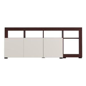 Тв шкаф Argyll Tv 154 3K 1F1V Op кашмир с тъмен дъб тейлър цвят 154X40X61СМ