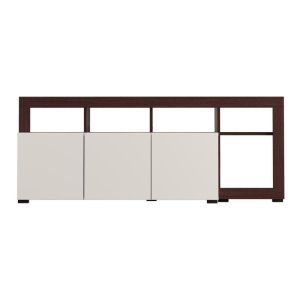 Тв шкаф Argyll Tv 154 3K3V Op кашмир с тъмен дъб тейлър 154X40X61СМ