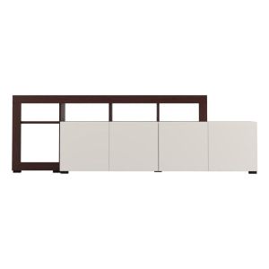Тв шкаф Argyll Tv 192 4K2F Op кашмир с цвят тъмен дъб тейлър 193X40X61СМ